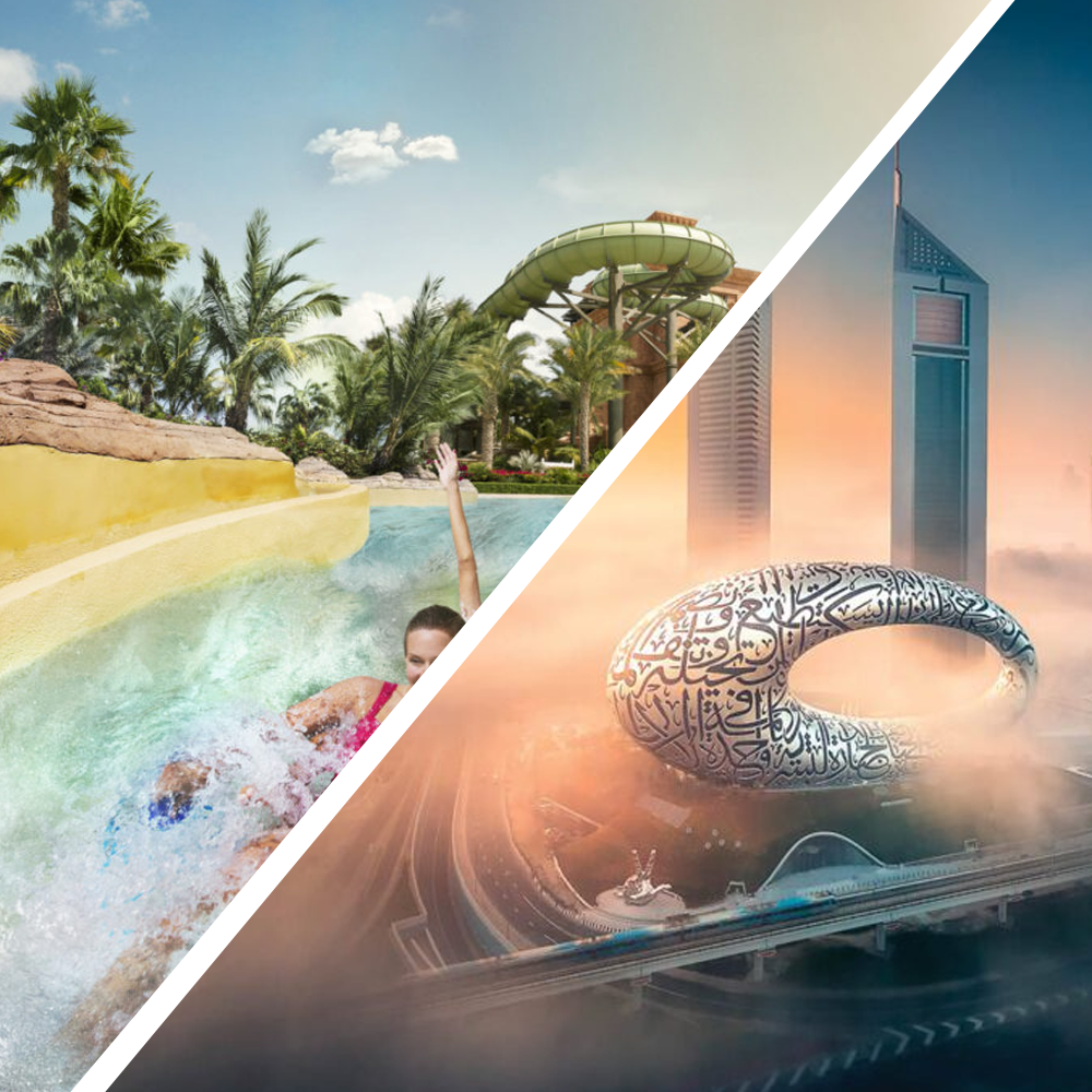 Atlantis Water Park + Museum of the future