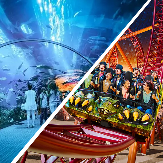 Img World Of Adventures + Dubai Mall Aquarium and Under Water Zoo