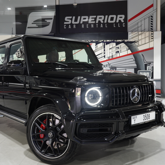 Mercedes-Benz G63 AMG Night Package – Black