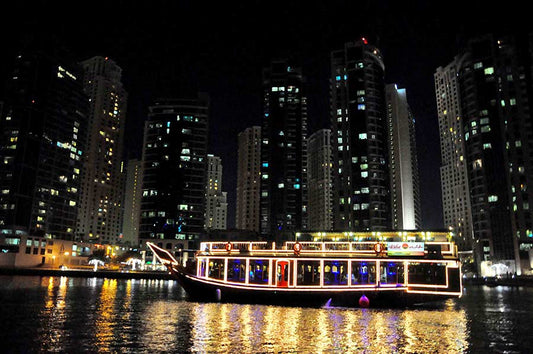 Dhow Cruise Dubai Creek Rayna Boat Al Seef