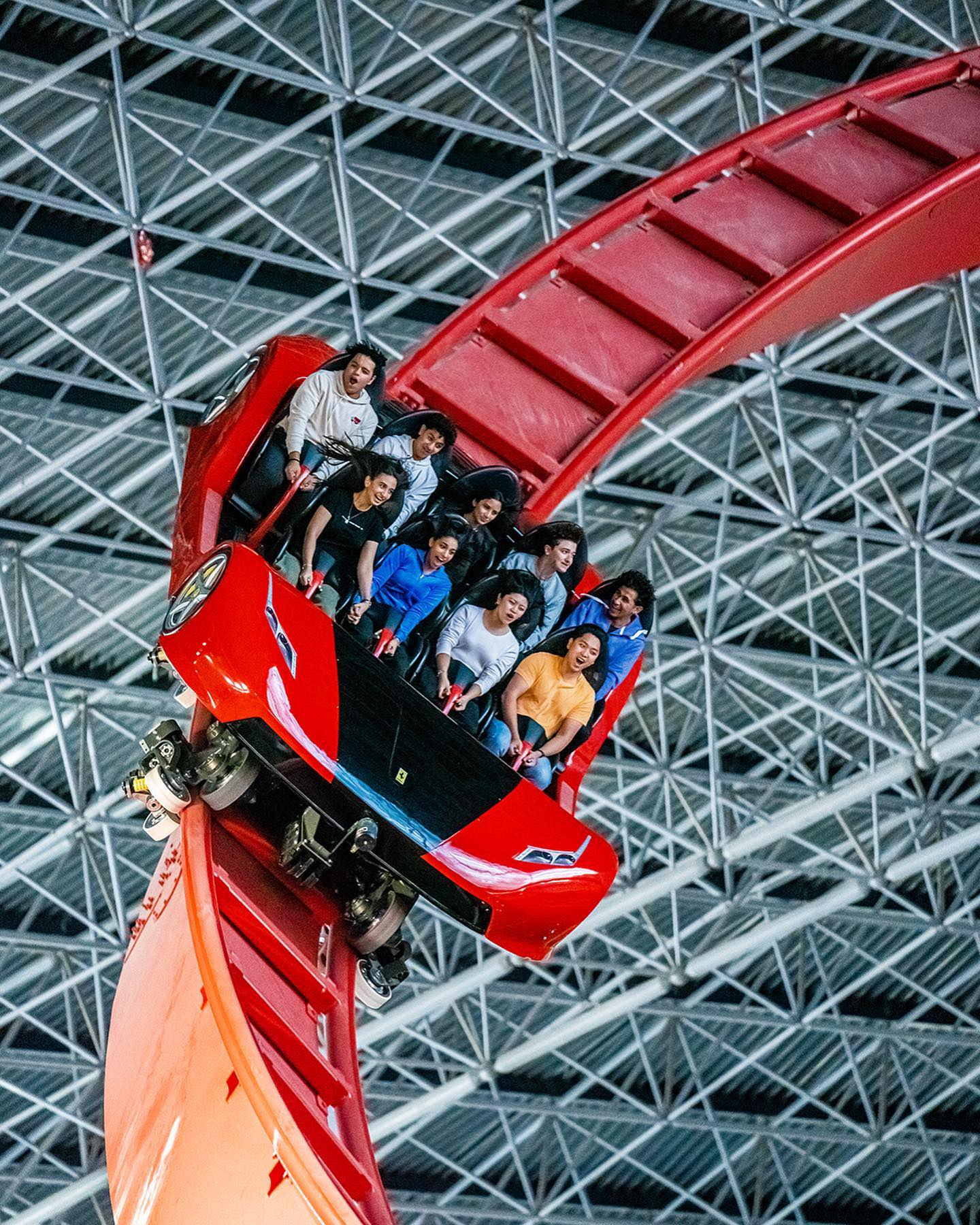 Yas Ferrari World Abu Dhabi 1 Day 1 Park