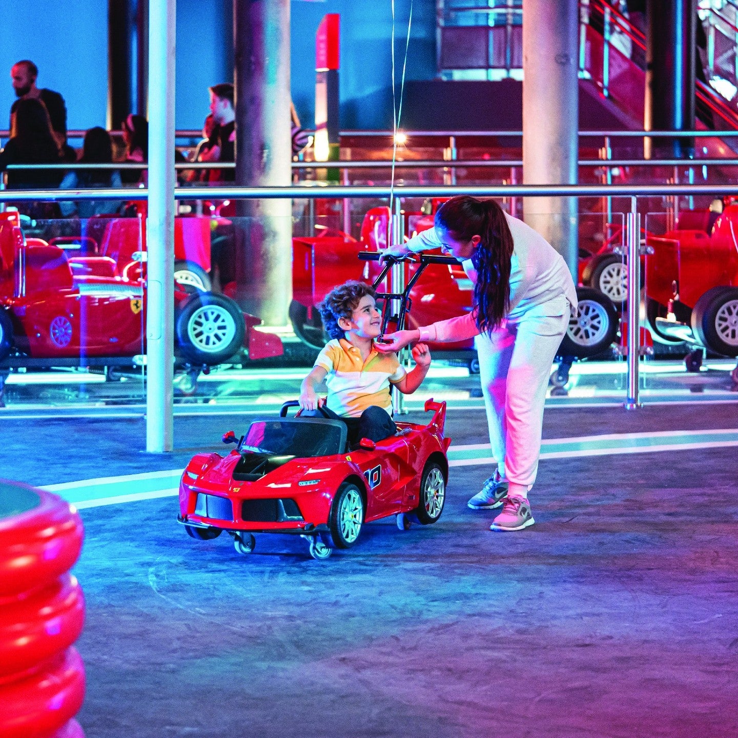 Yas Ferrari World Abu Dhabi 1 Day 1 Park